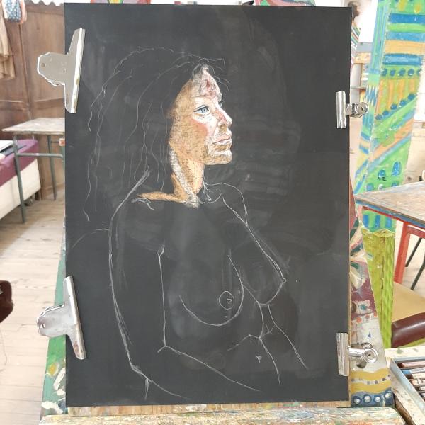 Dimanche - En cours : Femme blonde