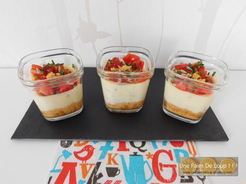 Cheesecake salé au fromage de chèvre (Seb Multi Délices)