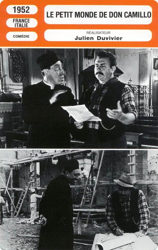 LE PETIT MONDE DE DON CAMILLO - FICHE MONSIEUR CINEMA