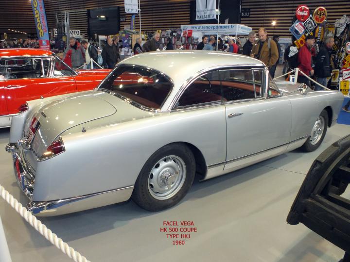 FACEL VEGA : LES MODELES 8 CYLINDRES