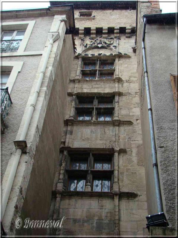 Villefranche-de-Rouergue Aveyron la Maison Combettes 16ème siècle