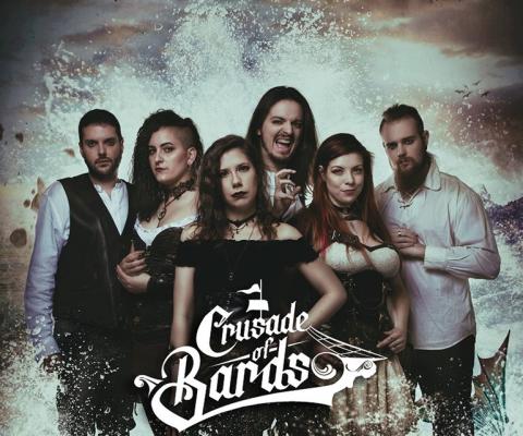 CRUSADE OF BARDS - "An Ocean Between Us - Part II - Ulysses Cry" [feat. Henning Basse] Lyric Video