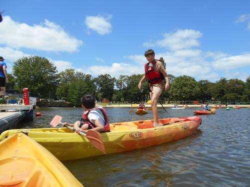 Sortie scolaire au Lac aux duc de Ploërmel