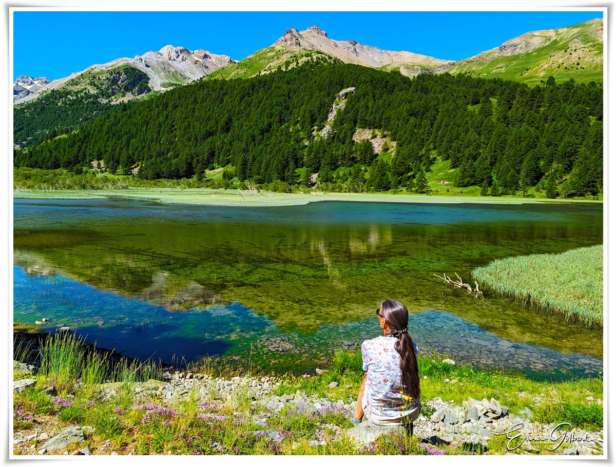 Le lac des Sagnes (Mercantour)