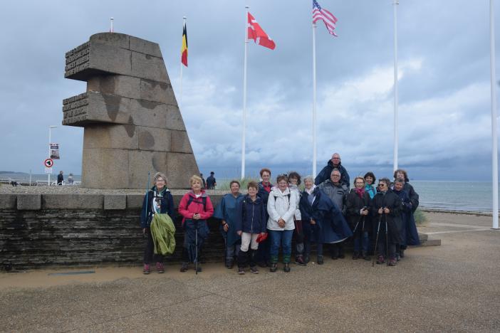 La randonnée du 8 septembre à Courseulles