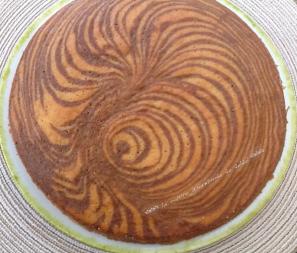 GÂTEAU ZÉBRÉ VANILLE CHOCOLAT