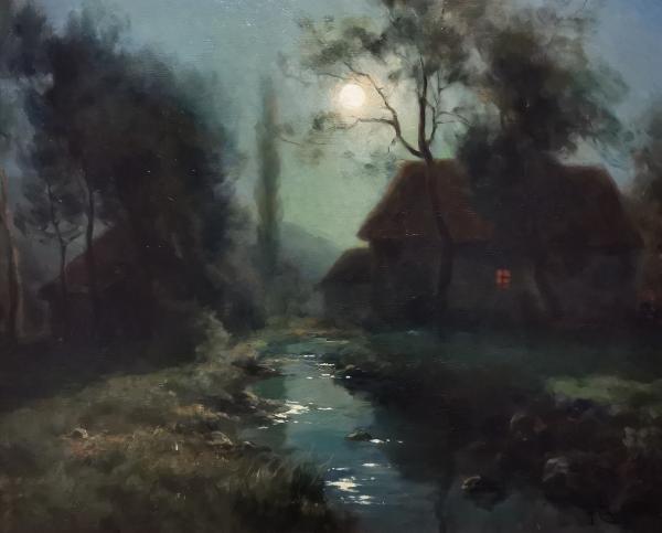 Peinture de : François-Charles Cachoud