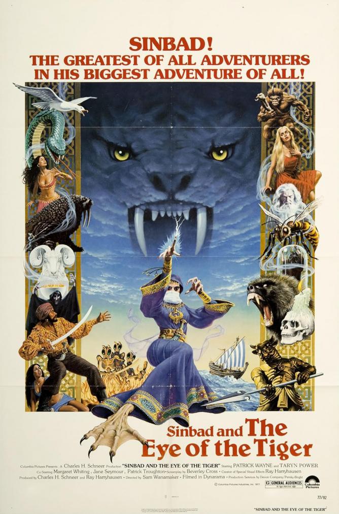 SINBAD AND THE EYE OF THE TIGER BOX OFFICE USA 1977