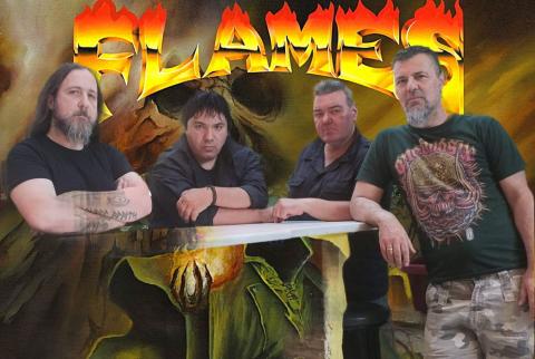 FLAMES - "Shell Shoched (Western Front)" Lyric Video
