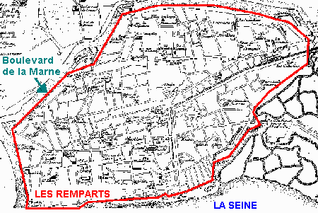 LES REMPARTS DE ROUEN (Seine-Maritime)