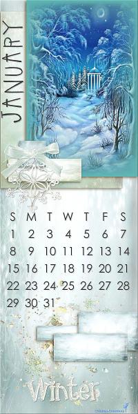 janvier - bookmark