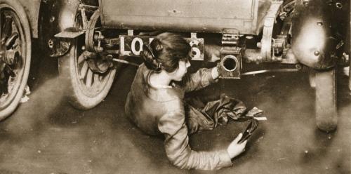 1914-1918: la vie à l'arrière