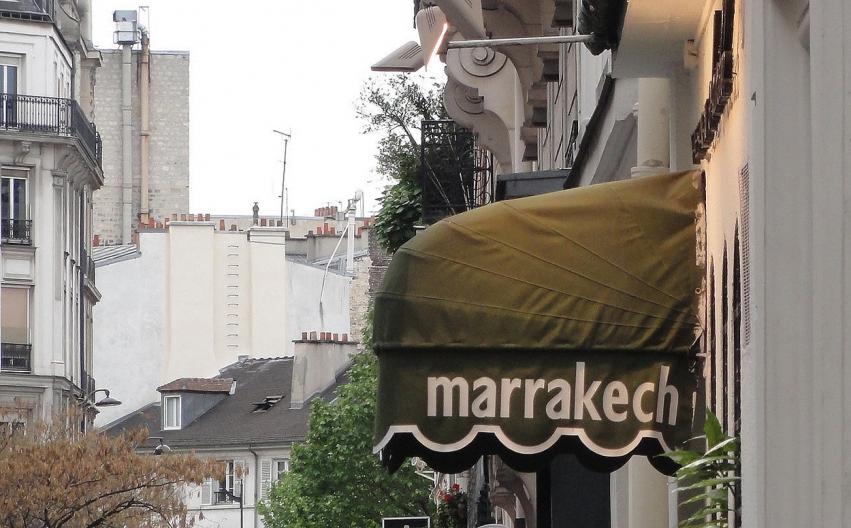 Je suis allée à Marrakech
