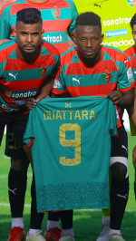 ZOUGRANA champion d'Algérie rend hommage à Ouattara Blessé