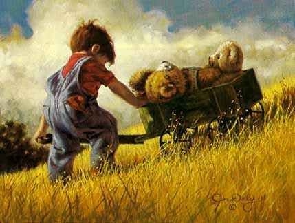 Jeux d'enfants d'avant