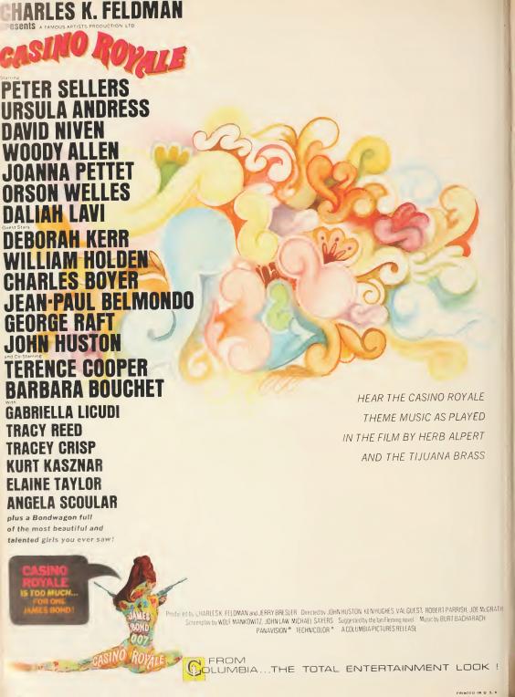 CASINO ROYALE BOX OFFICE USA 1967