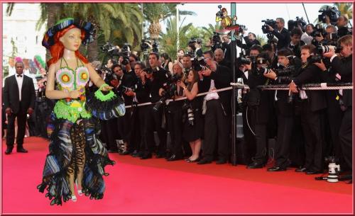 Défilé  des Stylistes 2014 (2) La montée des Marches à Cannes