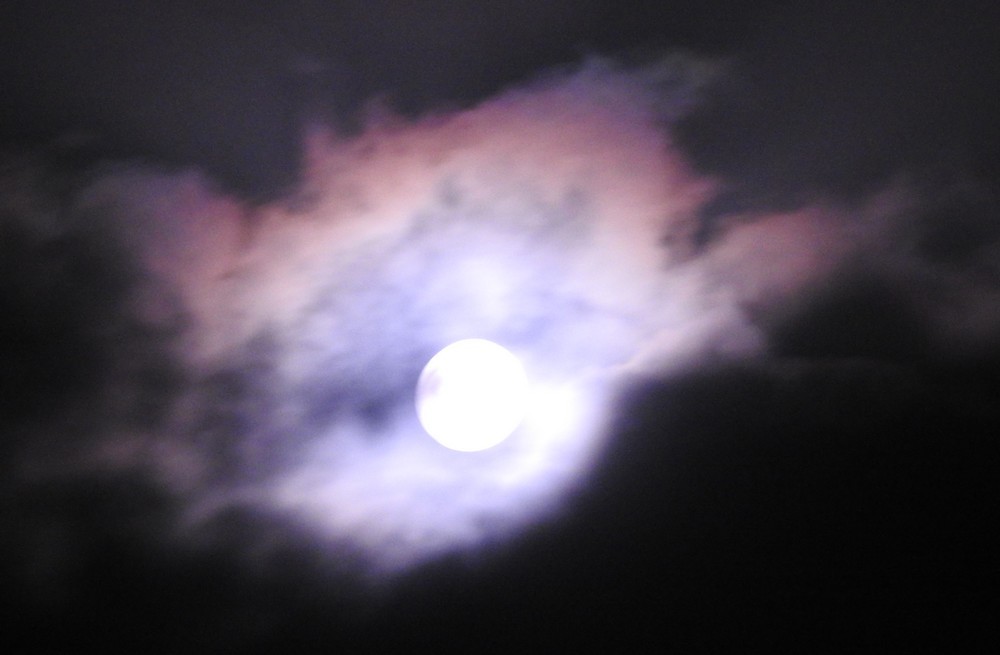 Madame la Lune, le 1er janvier 2018...