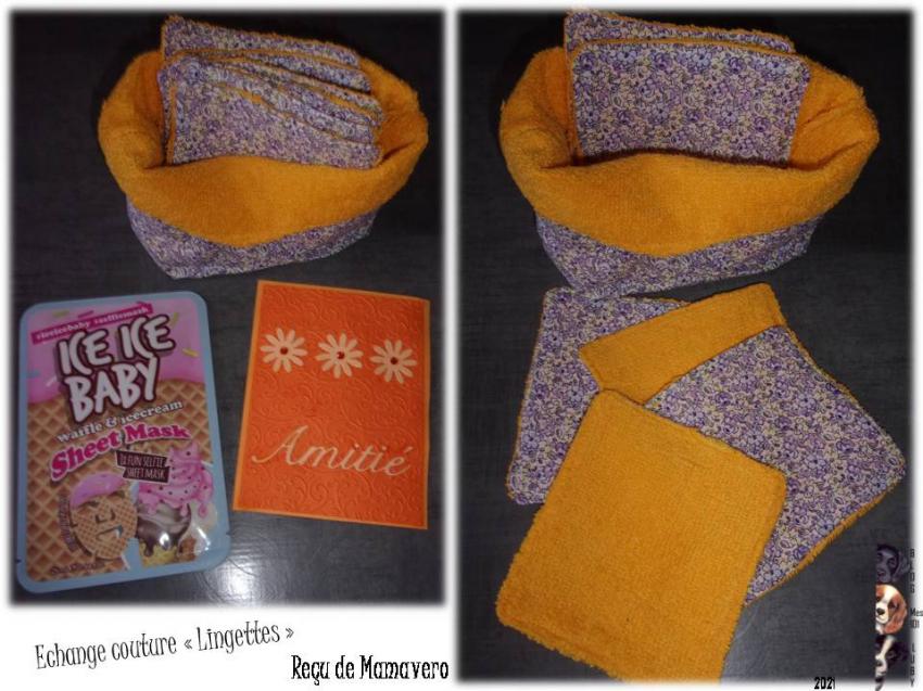 Echange Couture Lingettes