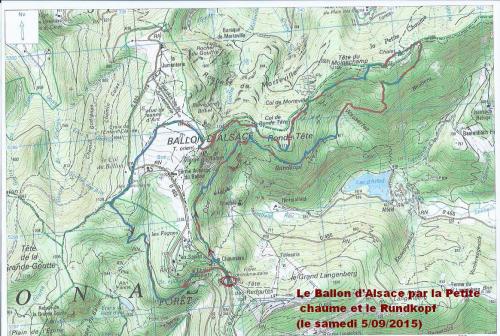 "Escapade en Vosges méridionales" - Week-end du 05 & 06 septembre 2015