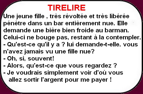 On ne rate pas l'humour du dimanche chez les "TIOT.