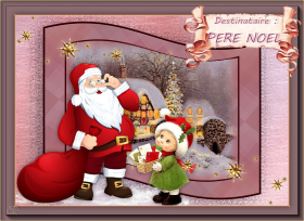 Destinataire : Père Noël