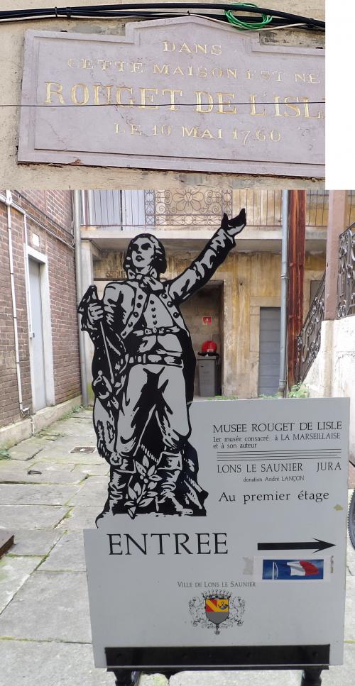 Visite de la maison natale de Rouget de Lisle, séjour camping-car