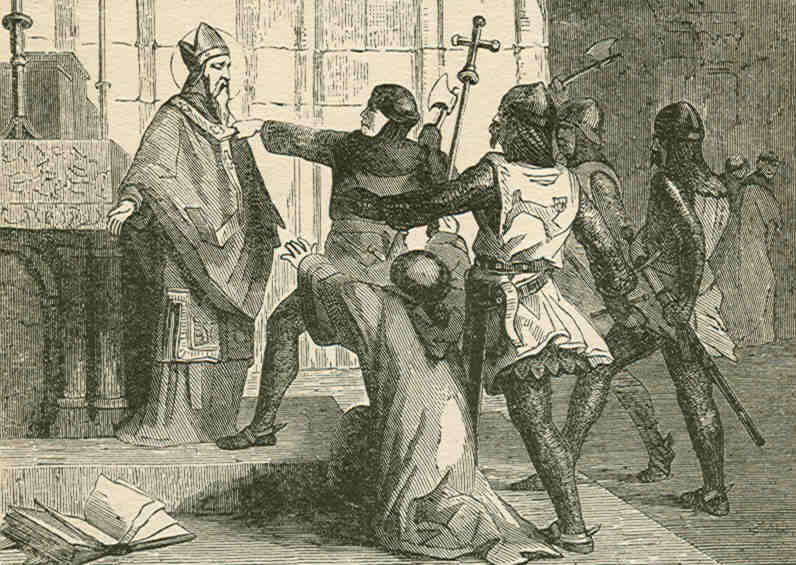 Saint Thomas Beckett, Archevêque de Cantobéry, martyr († 1170)