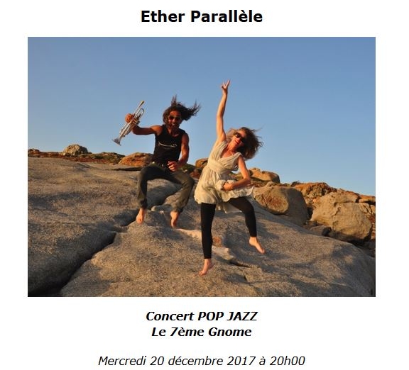 "Ether Parallèle" au théâtre Gaston Bernard  mercredi 20 décembre 2017