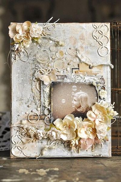 Cartes déco romantique