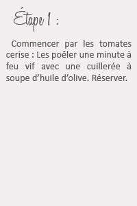 Étape 1