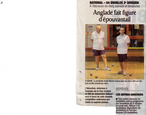 1 er National du 6 et 7 octobre 2012