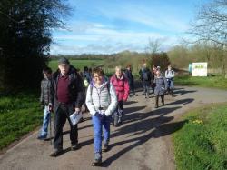 La randonnée du 7 avril à Roucamps