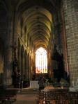 La collégiale saint Aubin - Intérieur