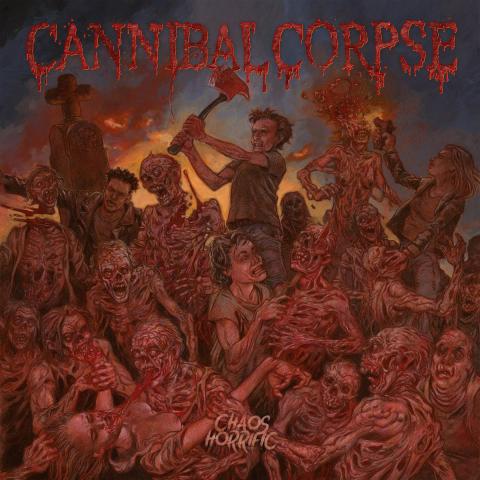 CANNIBAL CORPSE - Les détails du nouvel album Chaos Horrific ; Clip "Blood Blind"