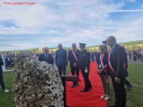 Une très belle cérémonie s'est tenue le vendredi 6 septembre 2024, sur le lieu  de la bataille du pont de Maisey 