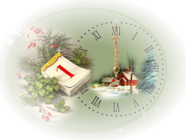 "Une nouvelle année s'avance" ...