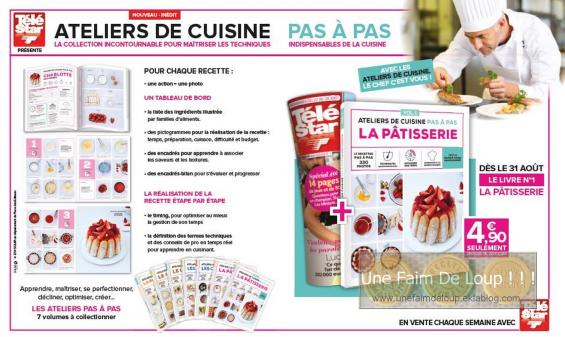 Collection " Ateliers de cuisine pas à pas " - 31 Août 2015