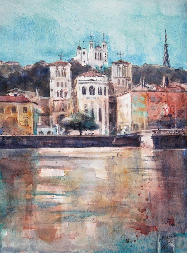 Aquarelles de  : Vanessa Renoux