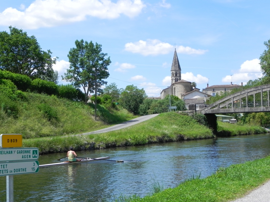 ballade en vèlo le long du canal !