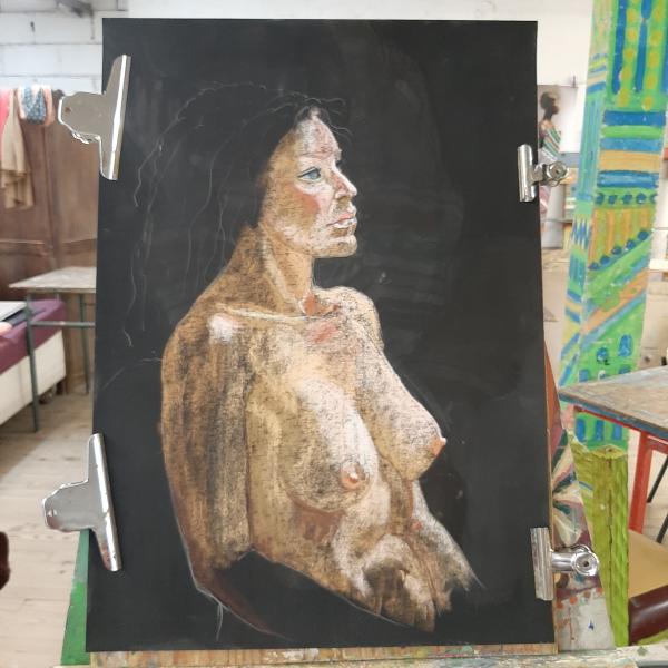 Dimanche - En cours : Femme blonde