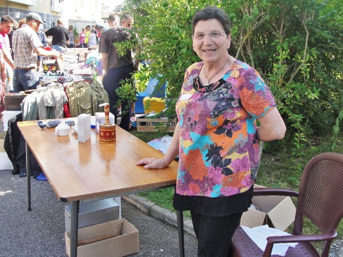 Le vide-grenier de la maison de La Charme à Châtillon sur Seine...