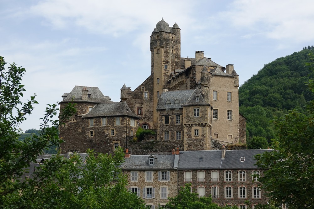 Le château d'Estaing...