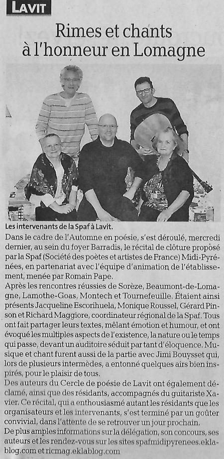 ECHOS DE LAVIT