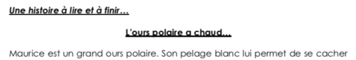 Histoires à suivre (production d’écrits CE1-CE2)