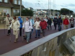 La randonnée du 9 octobre à Courseulles-sur-mer
