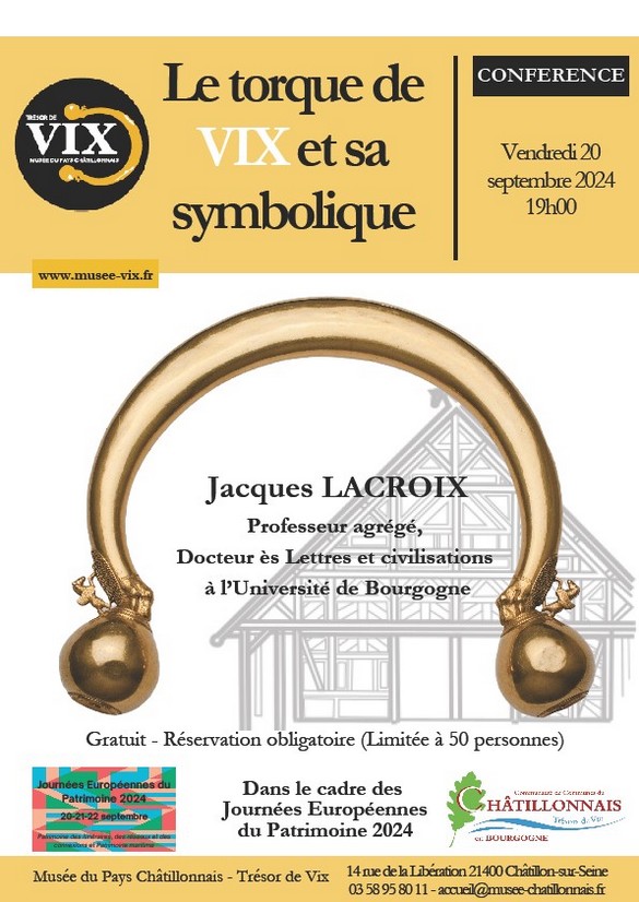 Les Journées du Patrimoine au Musée du Pays Châtillonnais