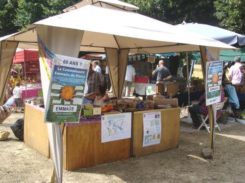 Le marché bio de Fontaines les Sèches