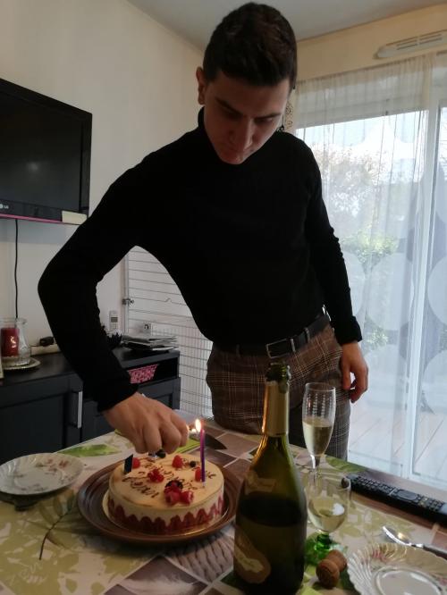 Une belle journée d'anniversaire malgré la pluie.... 