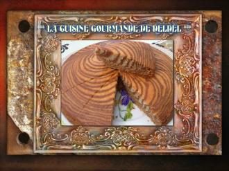 GÂTEAU ZÉBRÉ VANILLE CHOCOLAT
